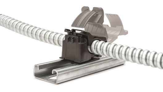 Conduit Clamps one-piece ratchet